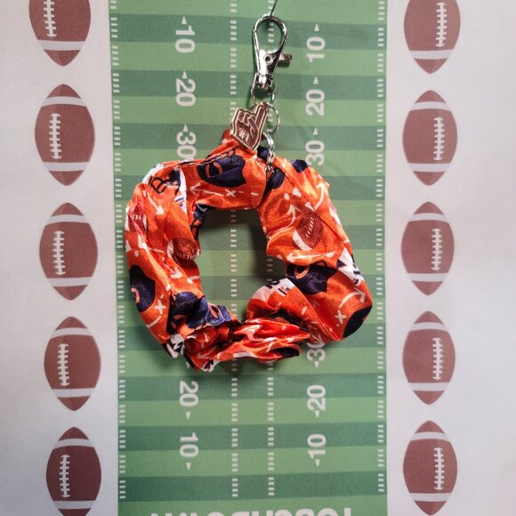 Football Themed Wristlet Keyring with a Football related charm attached !! - Picture 3 of 3